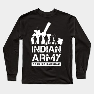 Indian Army Veteran Long Sleeve T-Shirt